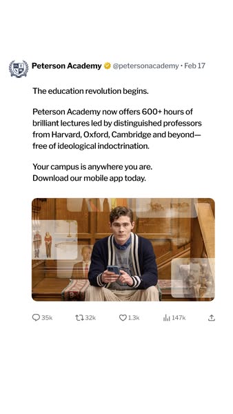 Peterson Academy | Join Today