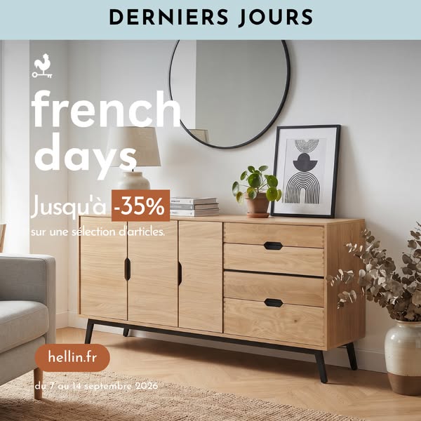 35% sur une sélection d'article