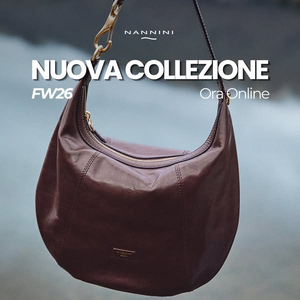 La nuova collezione Nannini Borse è online.