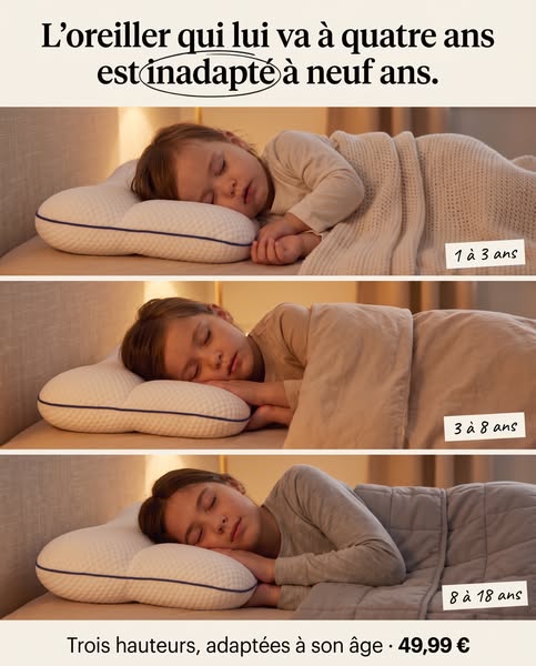 Oreiller enfant Cocoona