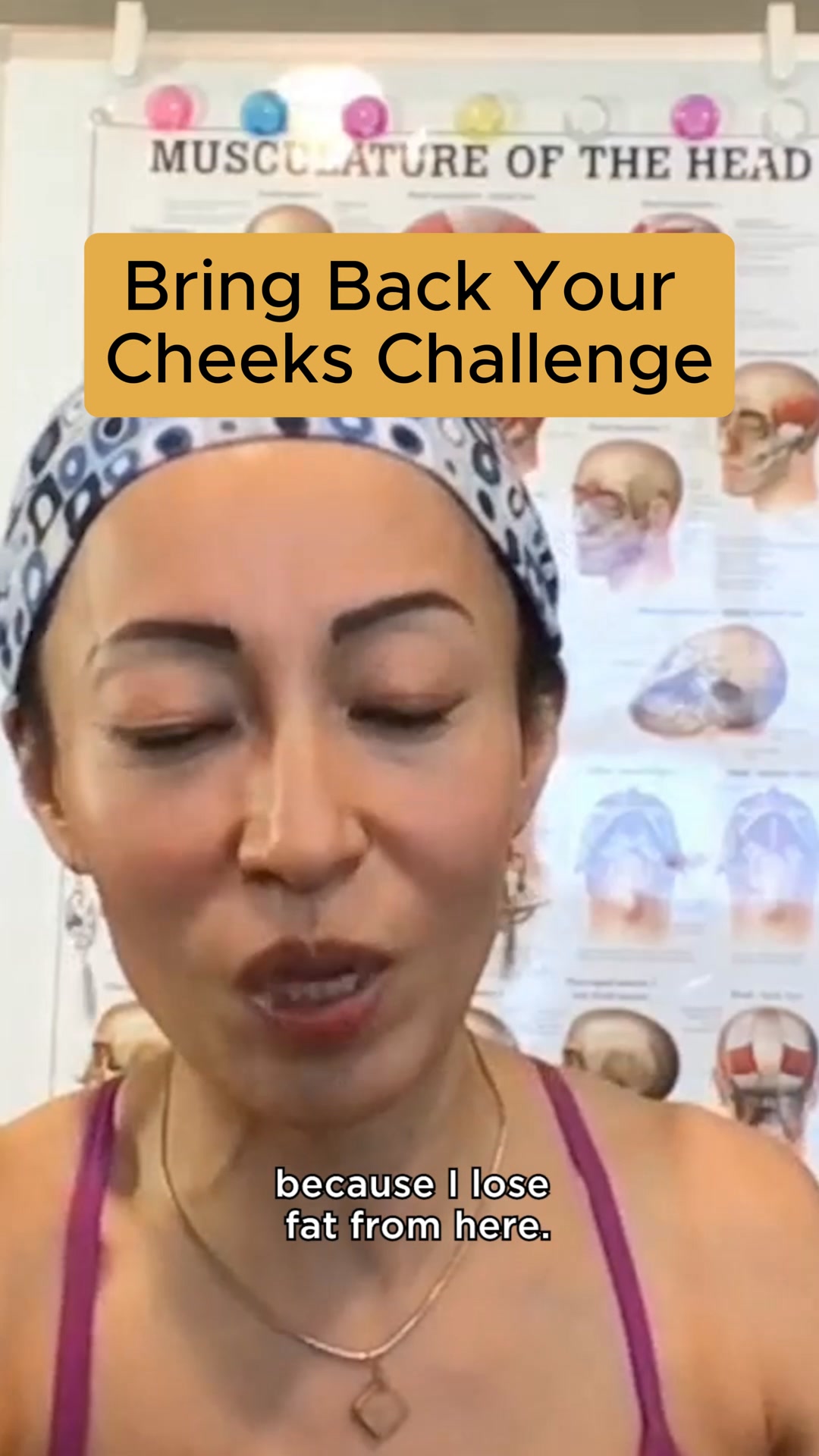 Here's how I keep my cheeks lifted.