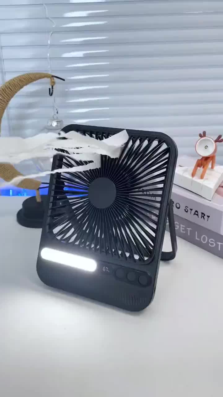 Multifunctional USB Rechargeable Fan