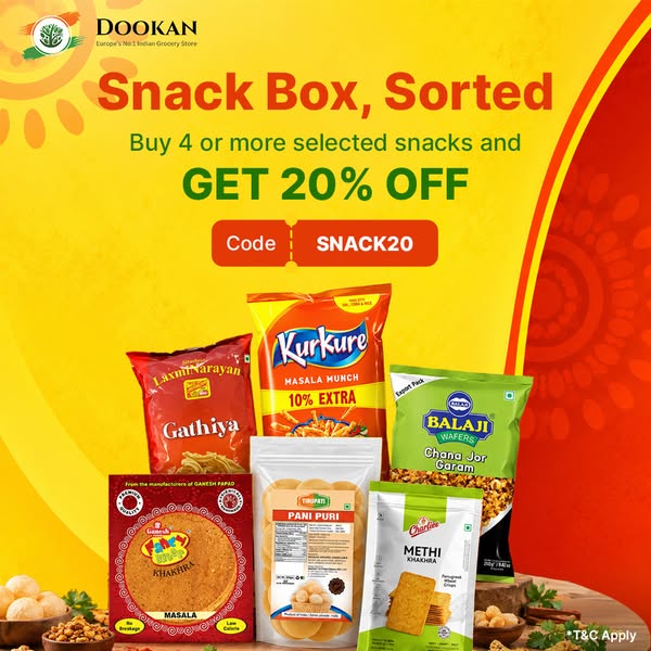Pick 4 Snacks — Save 20%