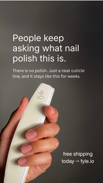 Fyle | Blade-Free Nail & Cuticle Care Kit | File Manicure™