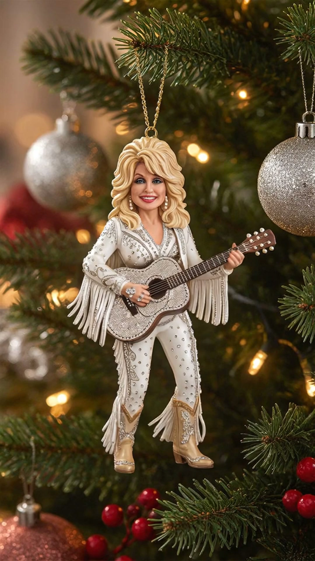 Dolly Parton Commemorate Ornament