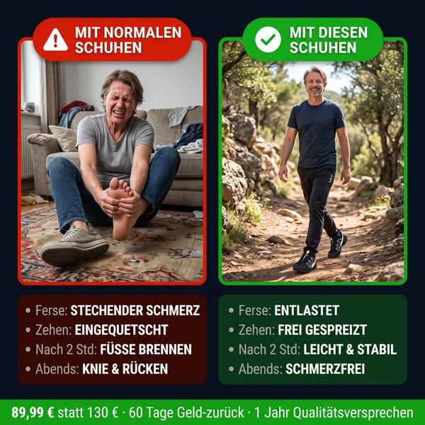 Sorgenfrei laufen, den ganzen Tag