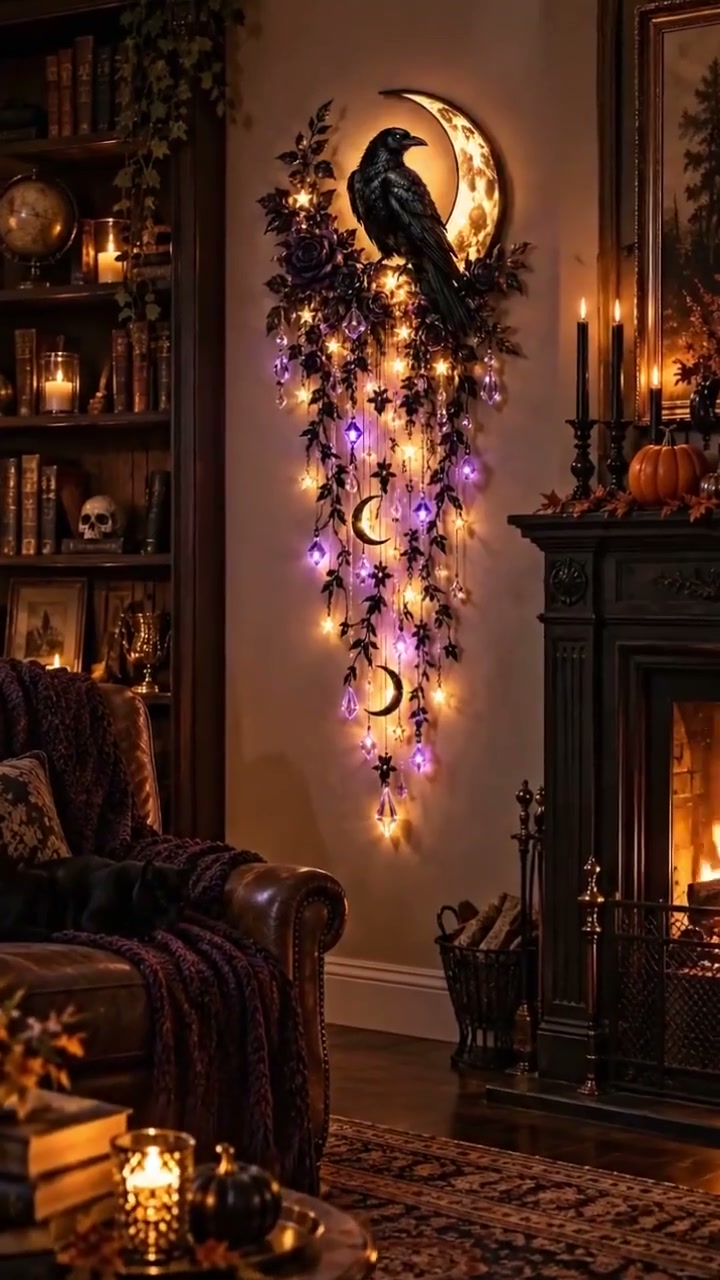 Elegante Halloween-Kaskaden-Wandleuchten-Kollektion