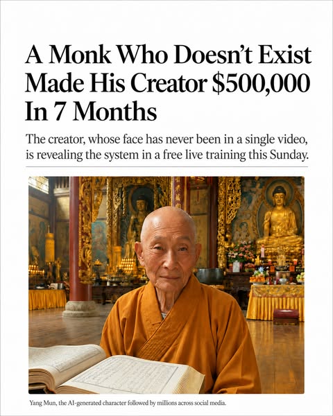 A Monk Who Doesn't Exist. Full Story Sunday.