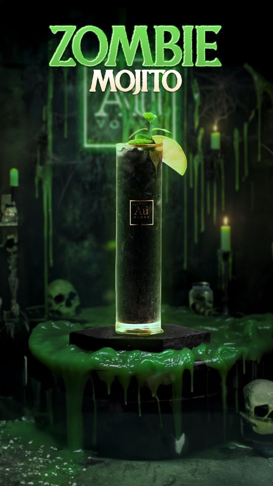 Anúncio de Au Vodka