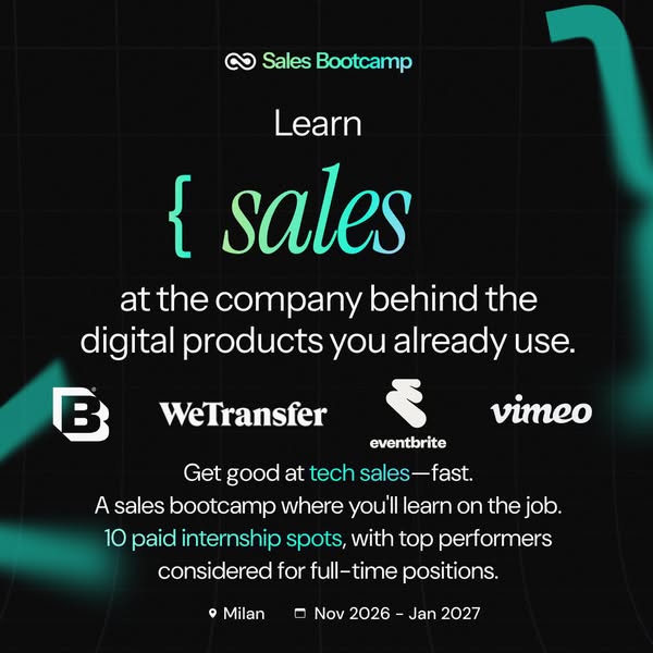 Sales Bootcamp | Bending spoons