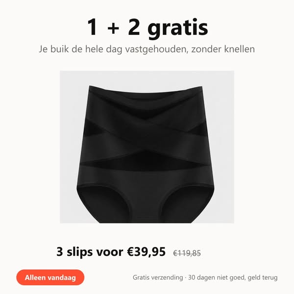 Het populairste slipje voor kersverse moeders
