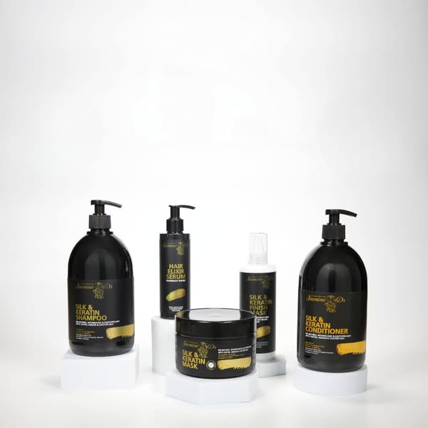 Σετ Silk & Keratin 1000ml - Jasmine Dr