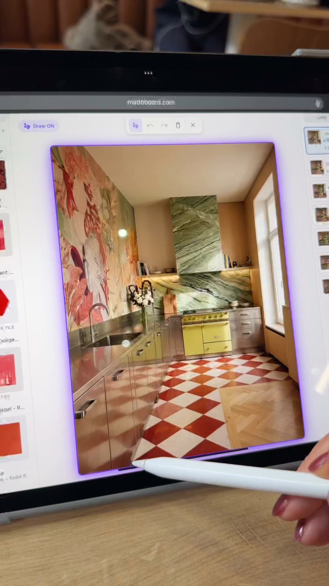 Your interior library becomes the design tool