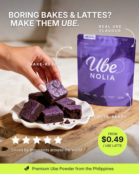 Get 60% OFF - Ube desserts