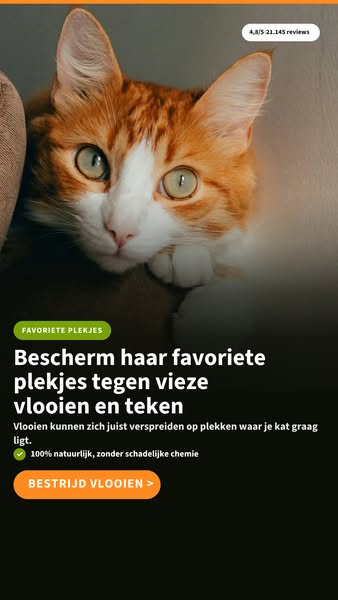 Natuurlijk tegen vlooien