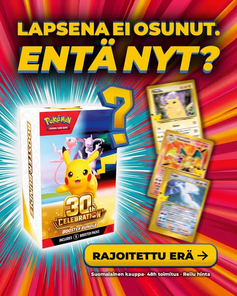 Lapsena ei osunut. Entä nyt?