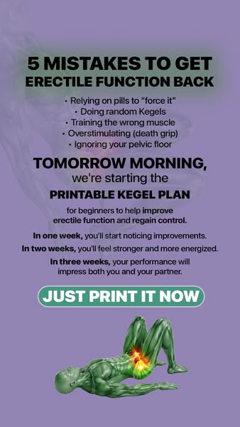 Kegel Men - Pelvic Floor Exercise & Wellness Program