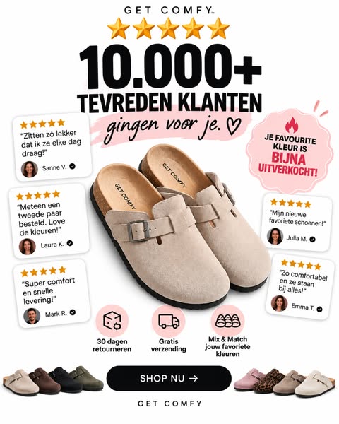Mis je korting niet, Jouw kleur nog beschikbaar!