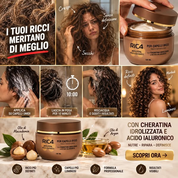 I tuoi ricci sono sempre secchi e crespi? Il problema non sono i tuoi capelli — è quello che hai usato finora.