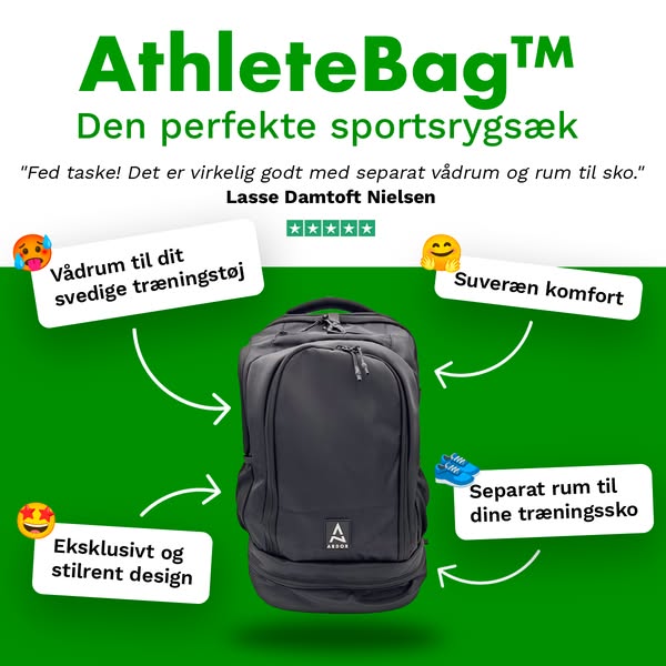 Shop vores populære Athletebag 2.0