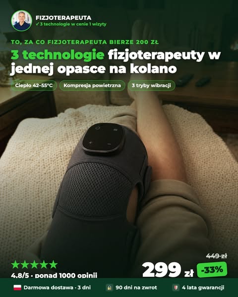 Siedemdziesiąt procent operacji kolan jest niepotrzebnych