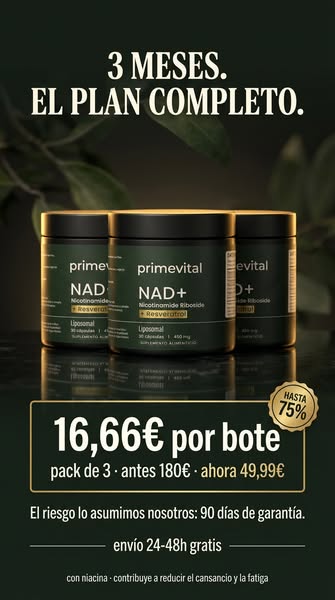 Tu dosis diaria de longevidad.