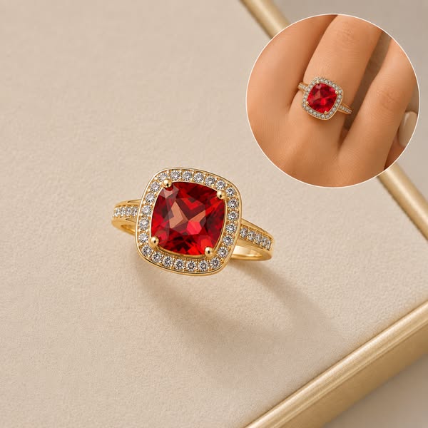 Timeless Ruby Elegance