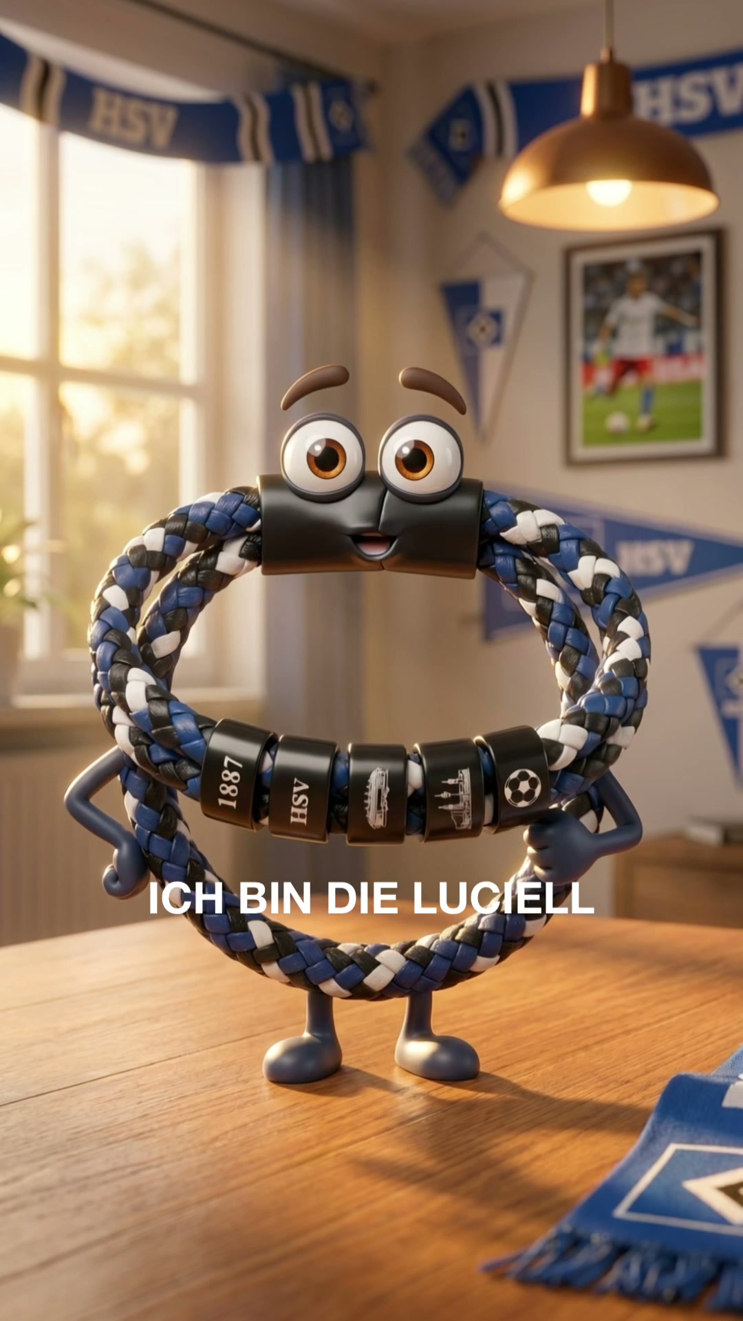 Das HSV Armband für dein Handgelenk