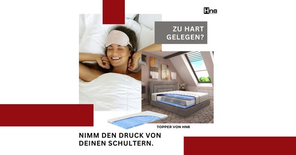 Spürbar besser liegen. Nacht für Nacht.