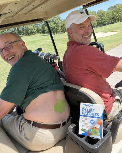 The reason he can ride the back nine pain free