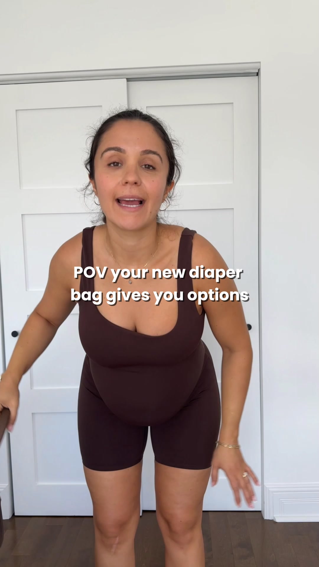 The award-nominated nappy bag