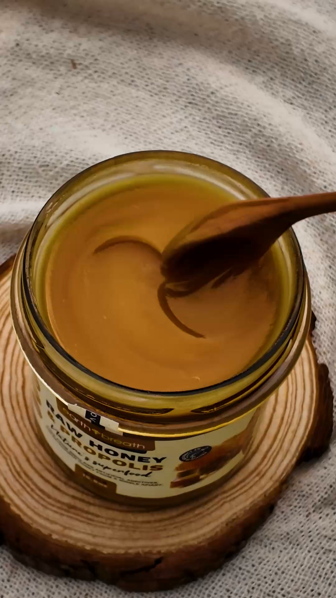 Our honey - pure nature's miracle created by the bees.