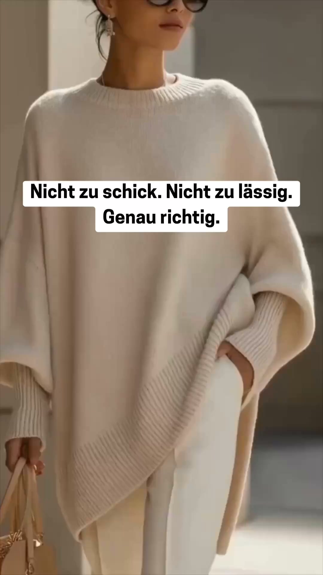 Dieser Schnitt verzeiht alles.