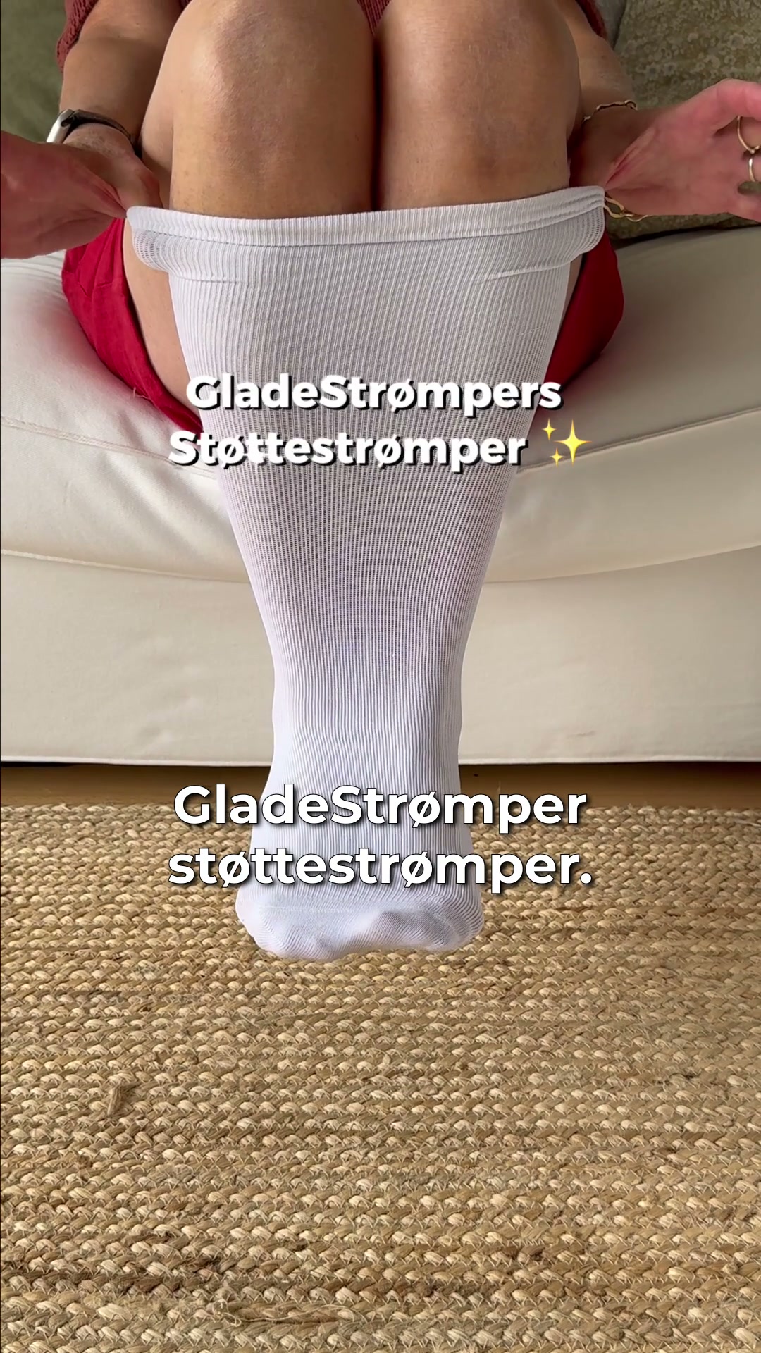 Slut med hævede ben!