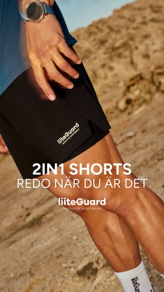 2IN1 shorts - redo när du är det