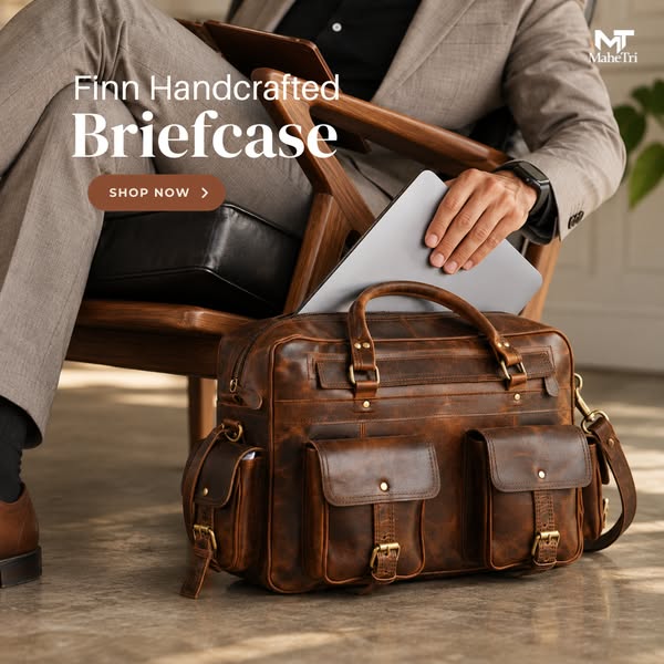 Full-Grain Leather Travel Bags