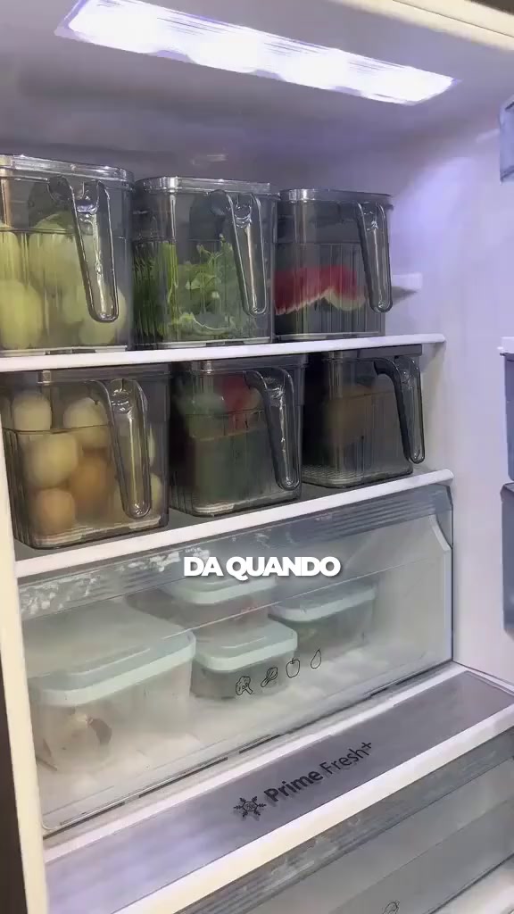 Cibo fresco, frigorifero organizzato!
