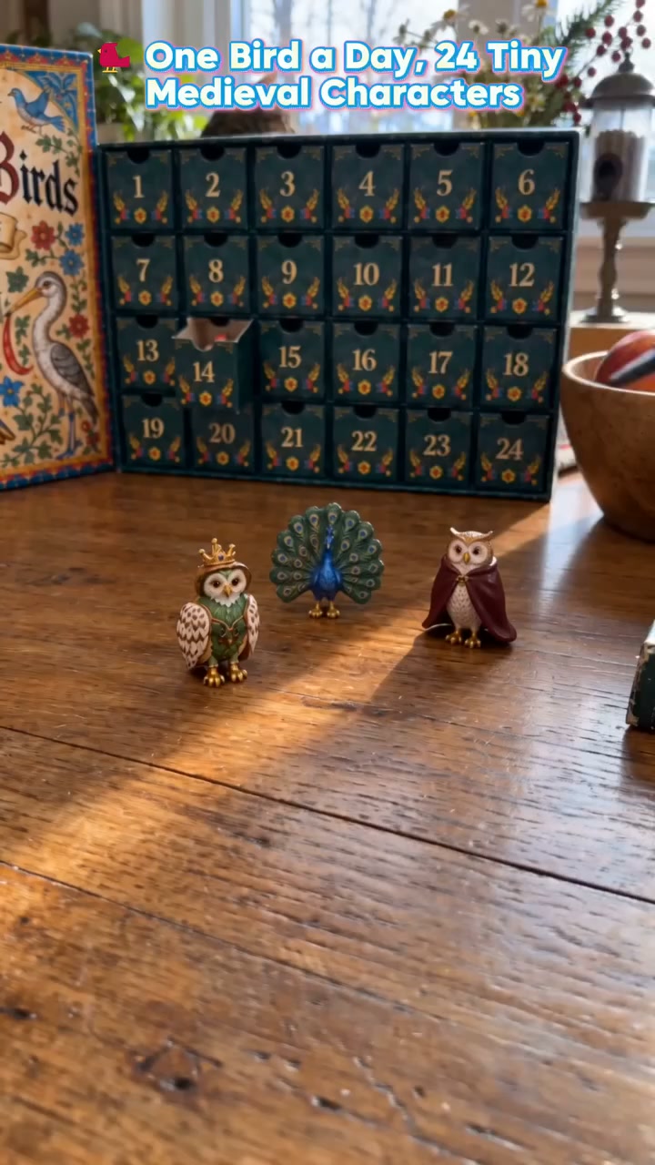 24 Days of Joy in Bloom — Hummingbird Christmas Garden Advent Calendar 2026