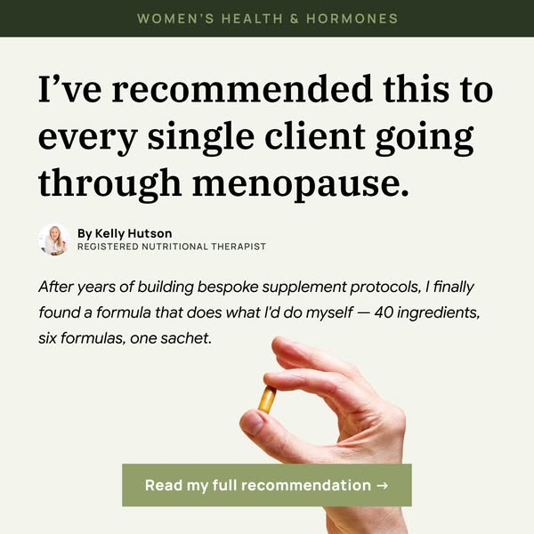 My Recommended Menopause Supplement