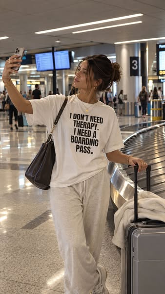I Don't Need Therapy. I Need A Boarding Pass - T-Shirt