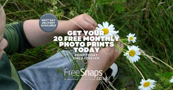 20 Free Prints Every Month