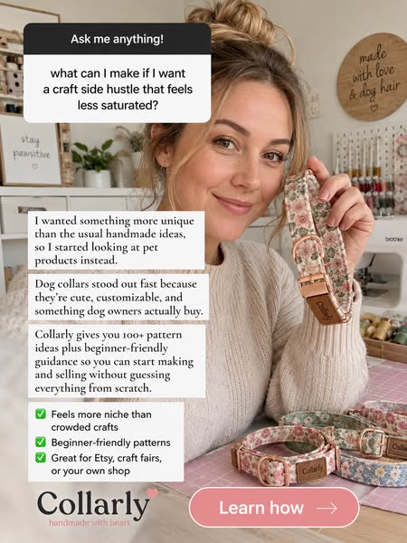 A More Niche Craft Side Hustle to Start