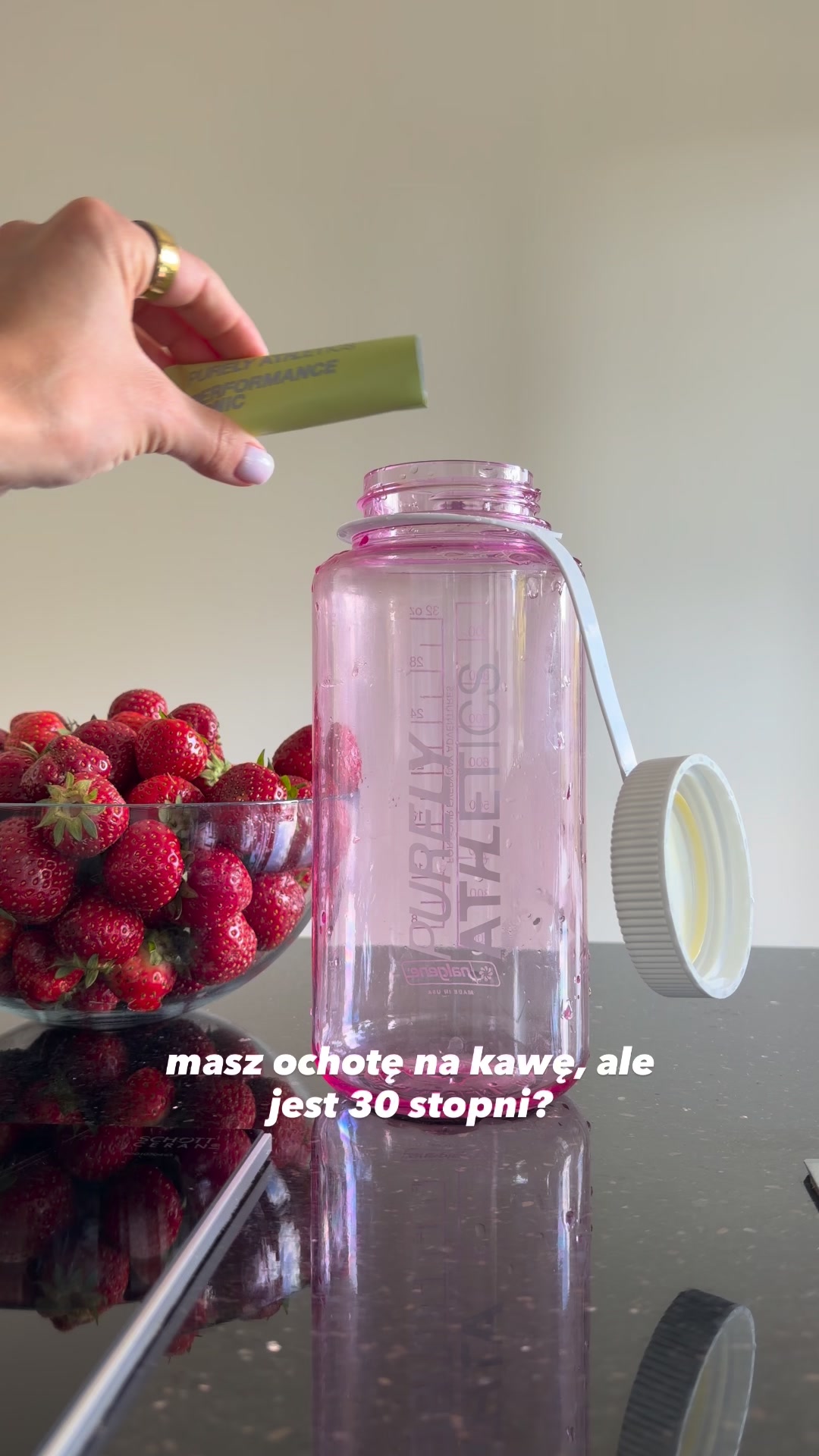 Rześka alternatywa dla kawy w upalne dni.