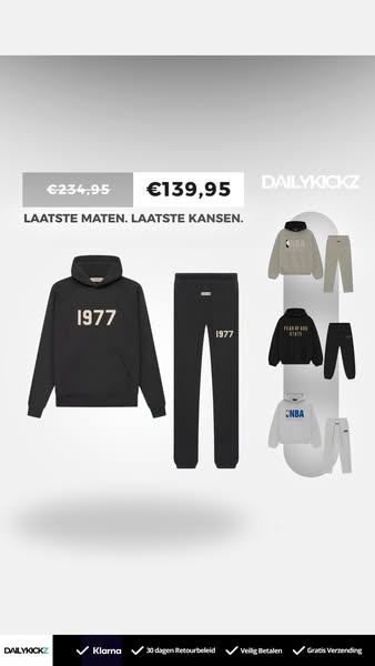 Shop Nu, Betaal Later. Tijdelijk voor €139,95.