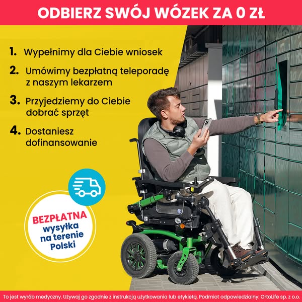 Odbierz darmowy sprzęt dla niepełnosprawnych