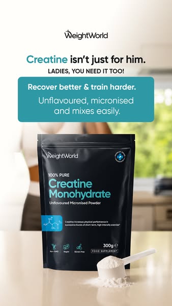 Pure Micronised Creatine Just £9.99