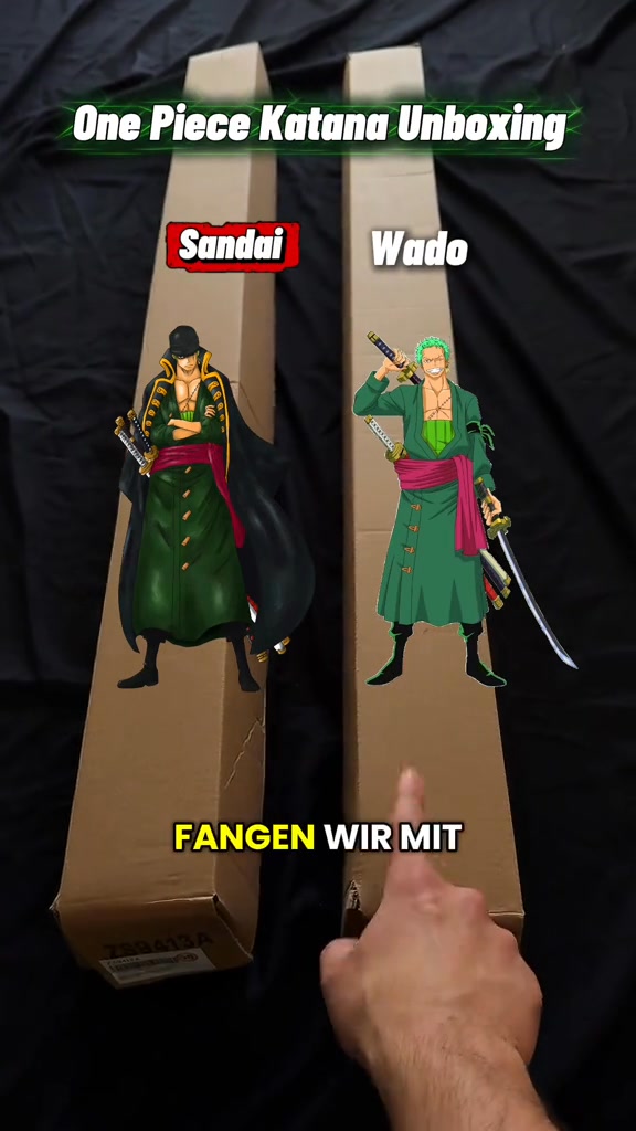 Dein Edelstahl Katana aus One Piece