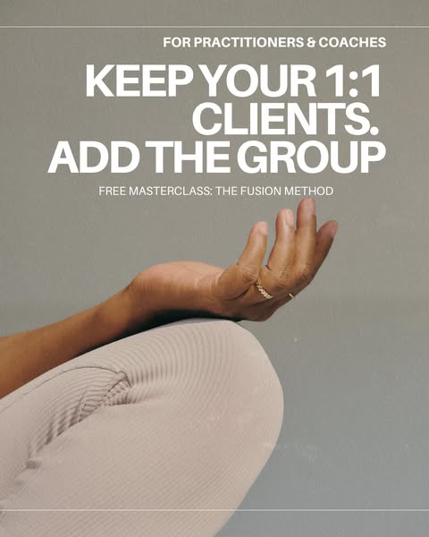 You want group but not at the cost of 1:1
