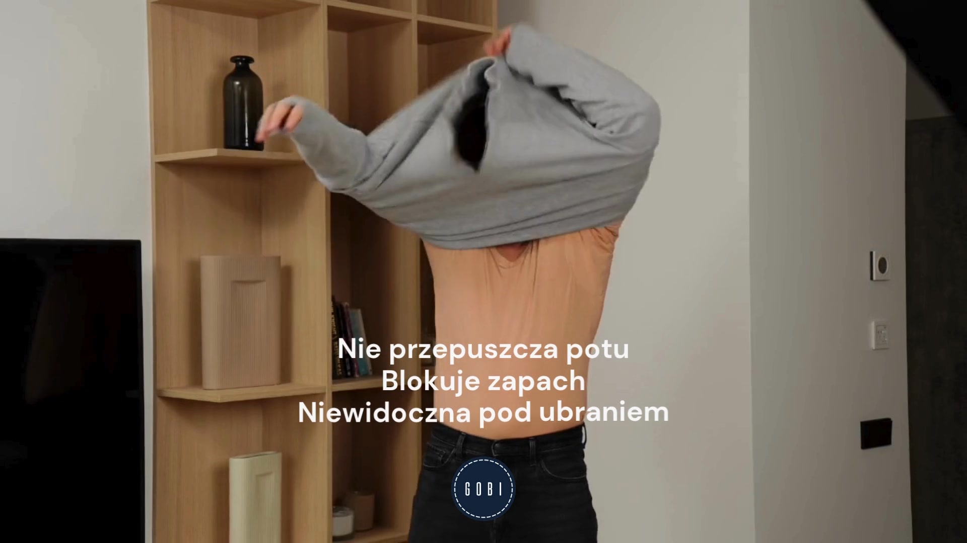 Koszulka Gobi pod koszulę przeciw poceniu