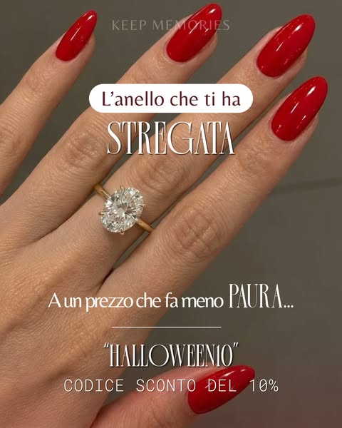 L’anello che ti ha stregata, ad Halloween è al -10%